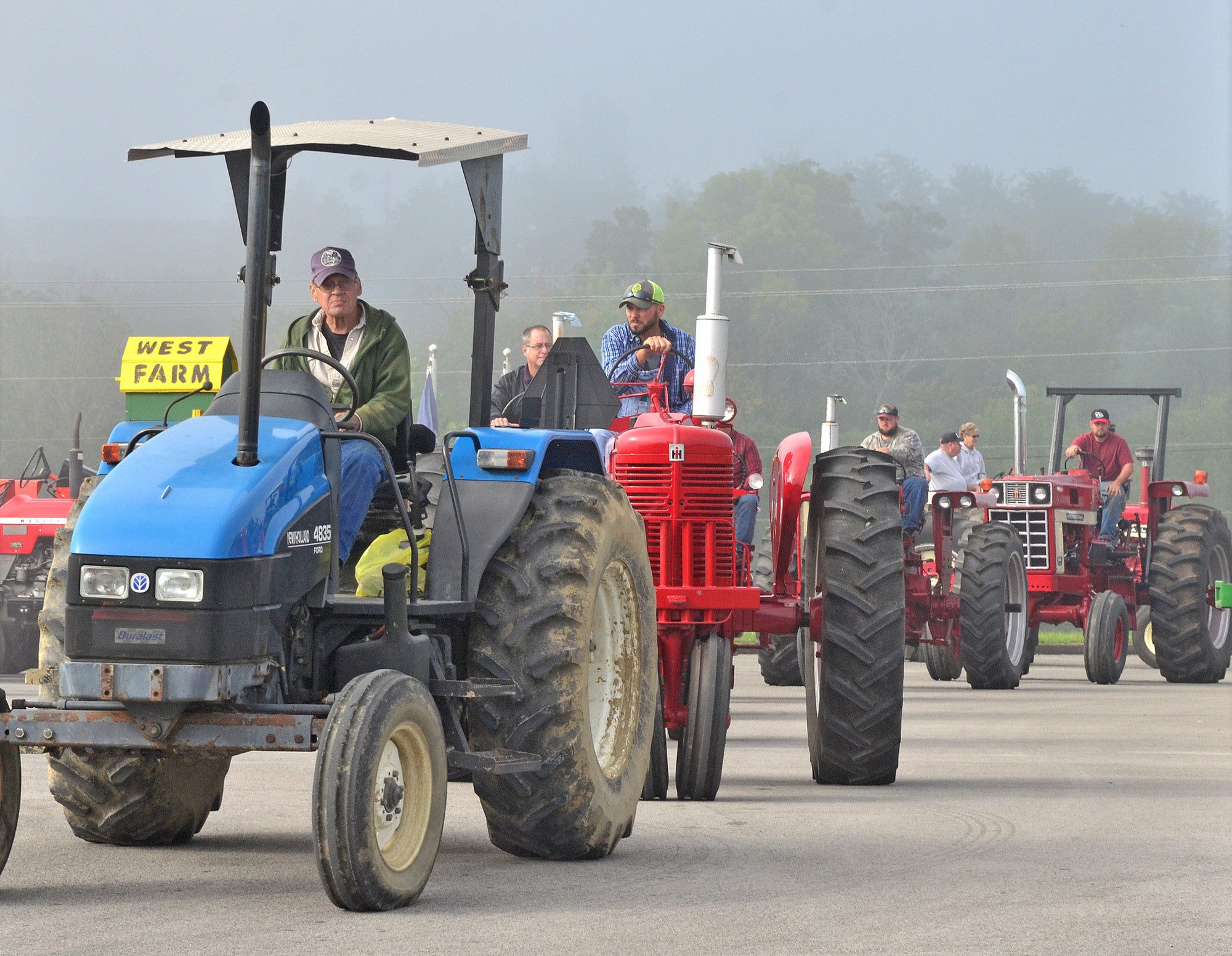 Riding for a cause: Relay for Life Tractor Ride draws 92 ...