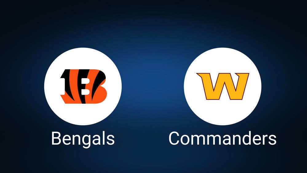 Cincinnati Bengals vs. Washington Commanders Week 3 Tickets Available – Monday, September 23 at Paycor Stadium