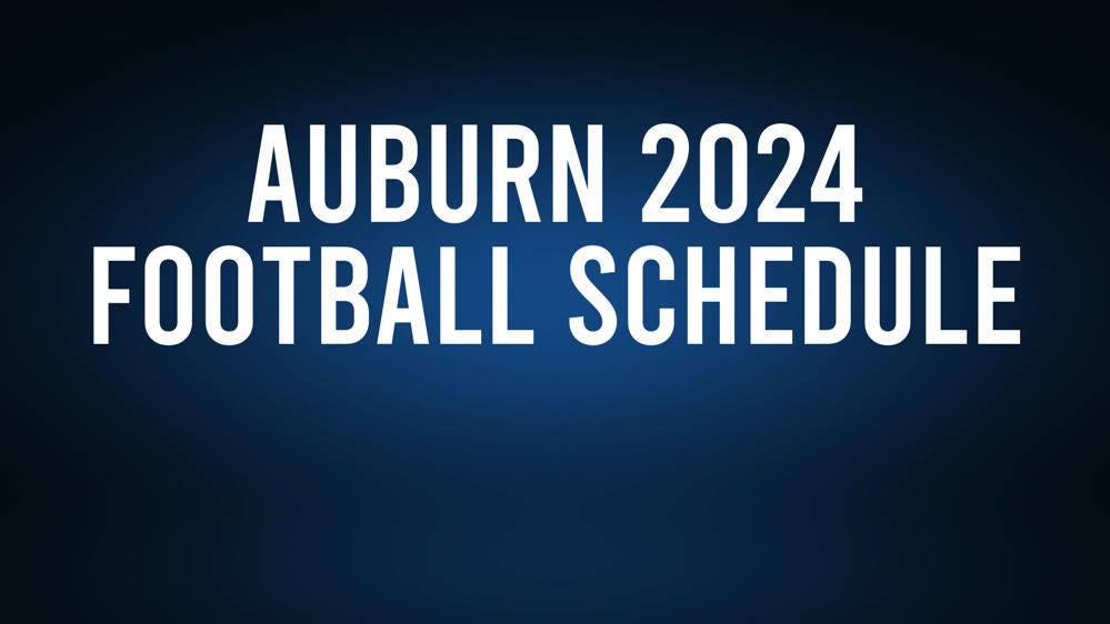 Auburn 2024 Football Schedule, Record, Results The Interior Journal