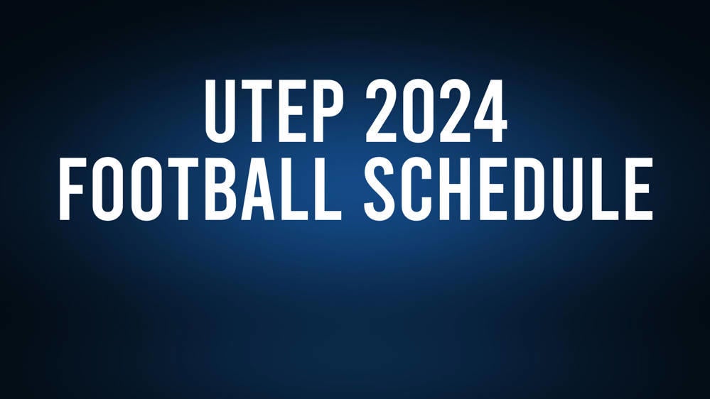 UTEP 2024 Football Schedule, Record, Results