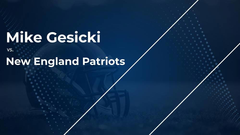 Mike Gesicki and the Bengals vs. the Patriots: Week 1 Stats, Matchup, Game Info