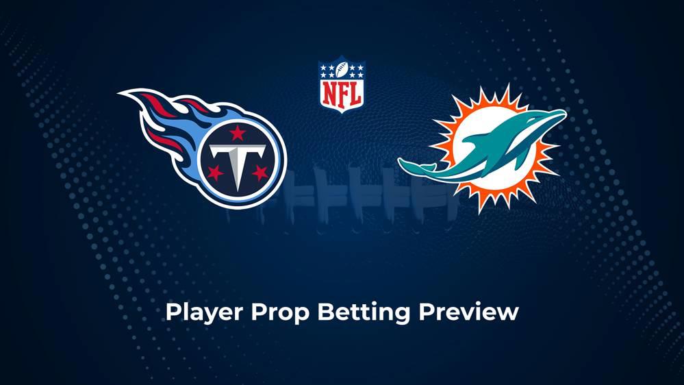 Titans vs. Dolphins Player Props & Odds – Week 4