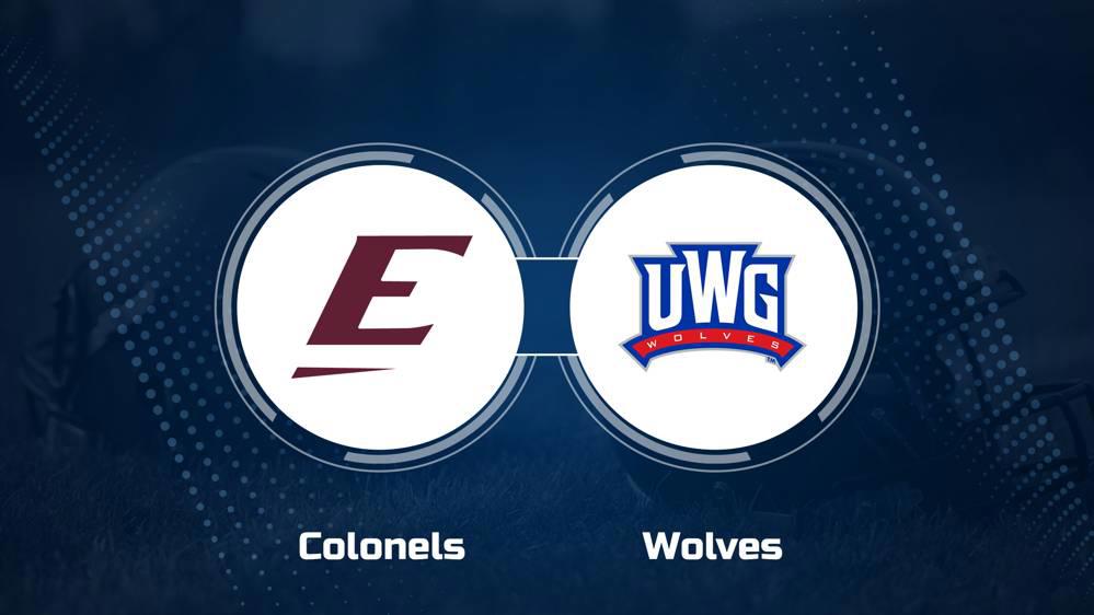 Where to Watch Eastern Kentucky vs. West Georgia on TV or Streaming Live - Sept. 14