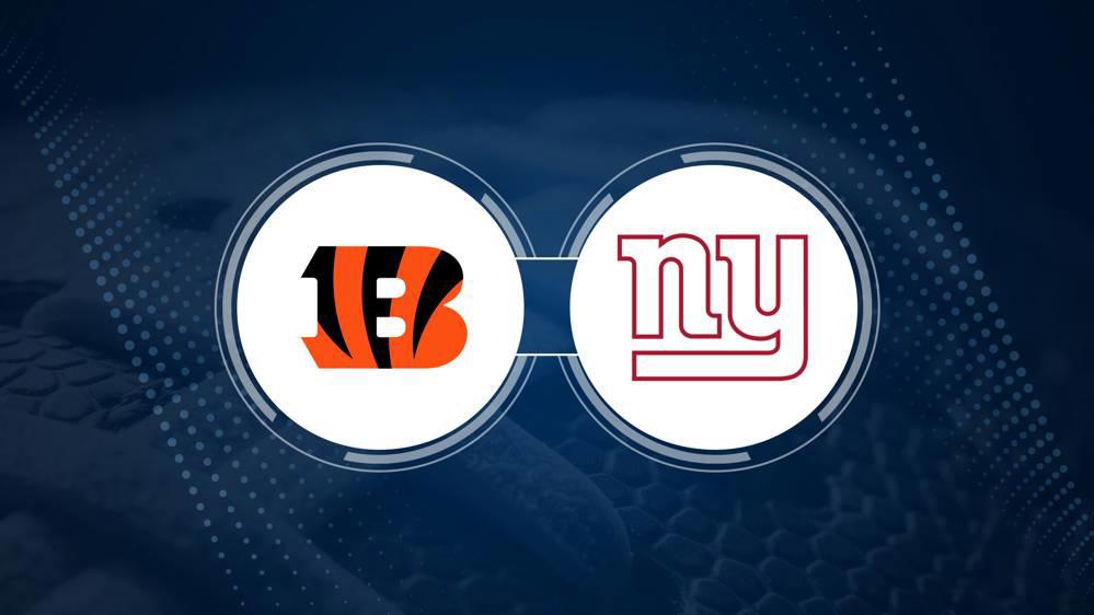 Best Bets, Odds for the Bengals vs. Giants Sunday Night Football Game – Week 6