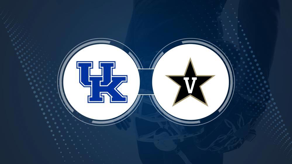 Kentucky vs. Vanderbilt Odds, spread, and over/under Oct. 12 The