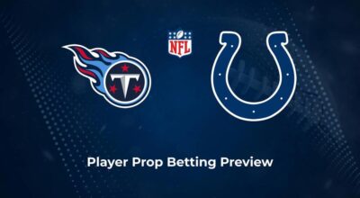 Titans vs. Colts Player Props & Odds – Week 6