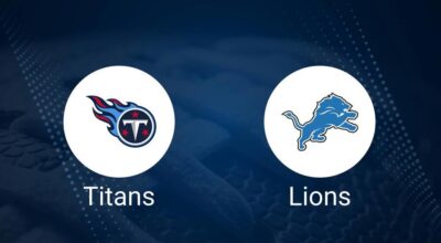 Titans vs. Lions: Odds, Moneyline, and Spread - Week 8