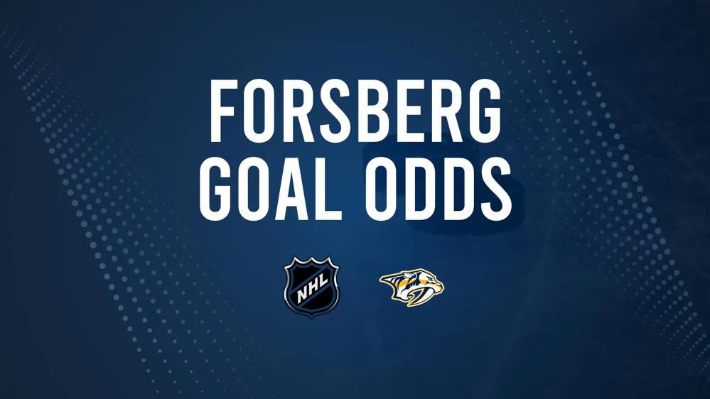 Will Filip Forsberg Score a Goal Against the Oilers on October 31?