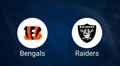 Bengals vs. Raiders: Odds, Moneyline, and Spread - Week 9