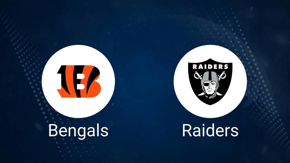 Bengals vs. Raiders: Odds, Moneyline, and Spread - Week 9