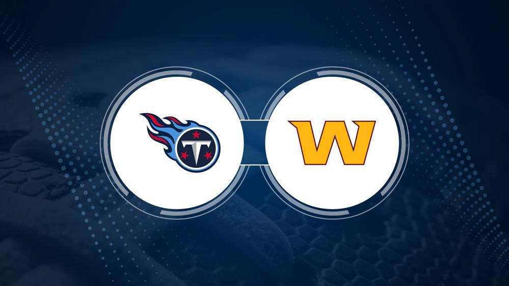 Best Bets, Odds for the Titans vs. Commanders Game – Week 13