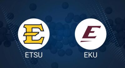 How to Watch East Tennessee State vs. Eastern Kentucky on TV or Live Stream - November 8