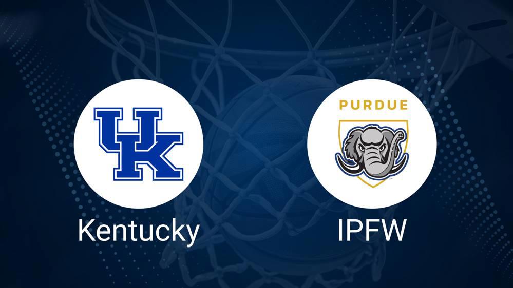 How to Watch Kentucky vs. Purdue Fort Wayne Women's Basketball on TV or Live Stream - November 18