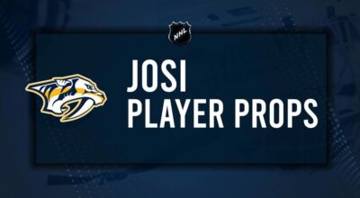 Roman Josi Player Prop Bets for the Predators vs. Wild Game - November 30