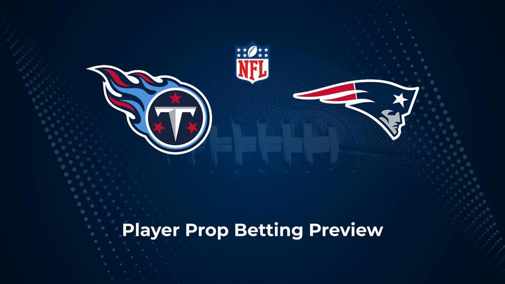 Titans vs. Patriots Player Props & Odds – Week 9