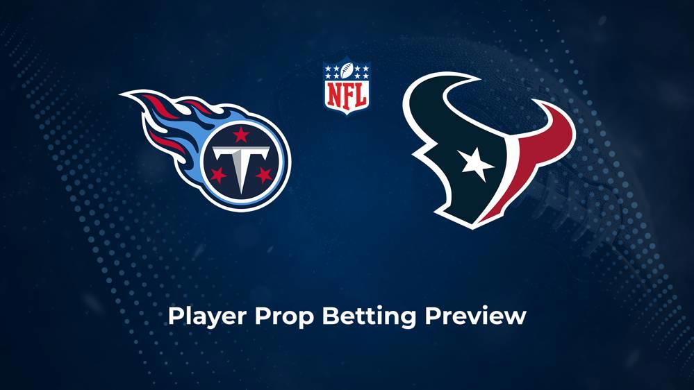 Titans vs. Texans Player Props & Odds – Week 12