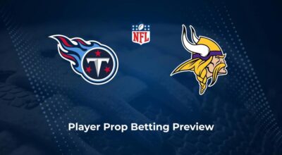 Titans vs. Vikings Player Props & Odds – Week 11