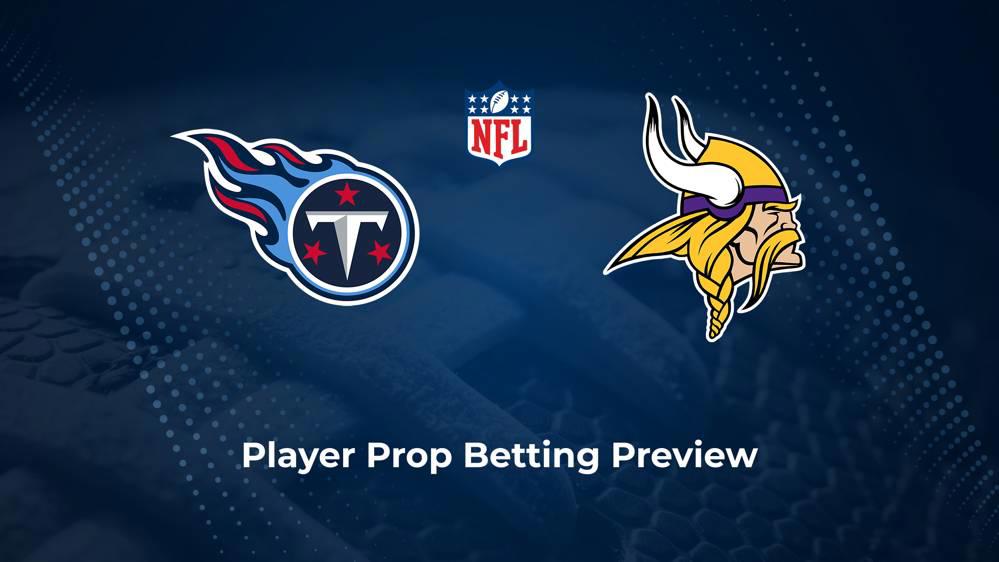 Titans vs. Vikings Player Props & Odds – Week 11