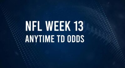 Week 13 Anytime Touchdown Scorers: Best Bets and Odds