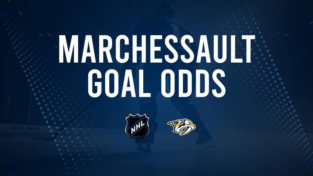 Will Jonathan Marchessault Score a Goal Against the Jets on November 23?