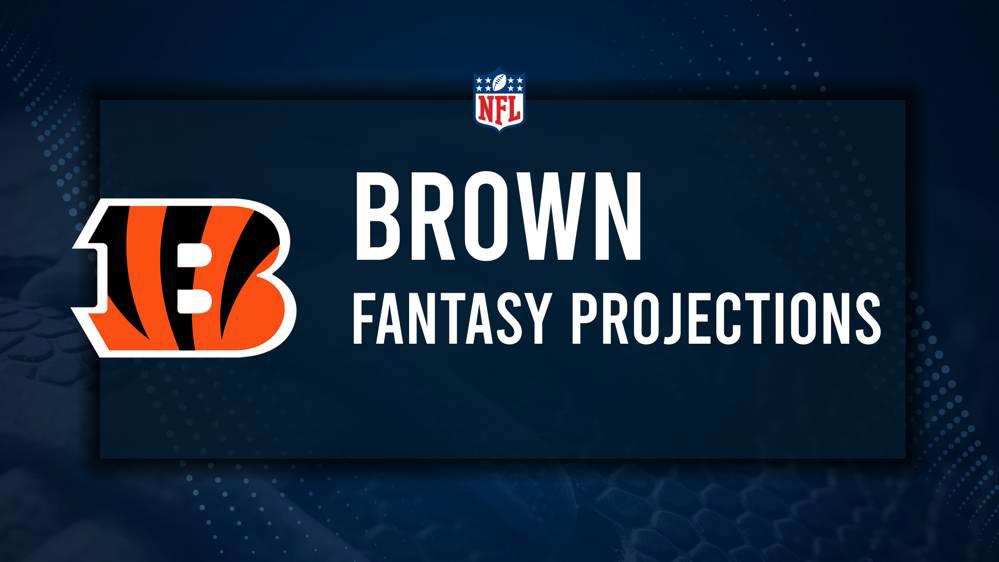 Chase Brown Fantasy Projections: Week 15 vs. the Titans