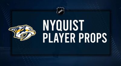 Gustav Nyquist Player Prop Bets for the Predators vs. Rangers Game - December 17