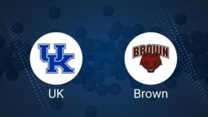 How to Watch Kentucky vs. Brown on TV or Live Stream - December 31