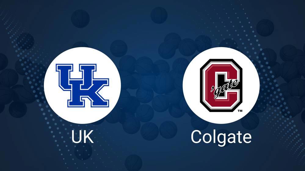 How to Watch Kentucky vs. Colgate on TV or Live Stream - December 11