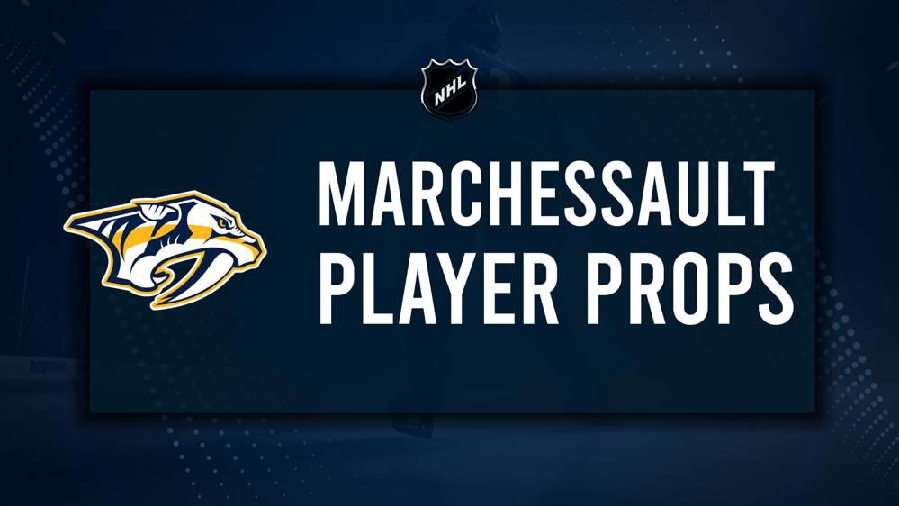 Jonathan Marchessault Player Prop Bets for the Predators vs. Wild Game - December 31