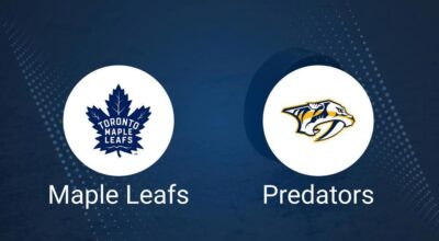 Maple Leafs vs. Predators Injury Report Today - December 4