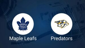 Where to Watch Toronto Maple Leafs vs. Nashville Predators on TV or Streaming Live - December 4