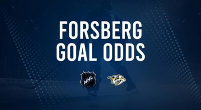 Will Filip Forsberg Score a Goal Against the Flames on December 10?