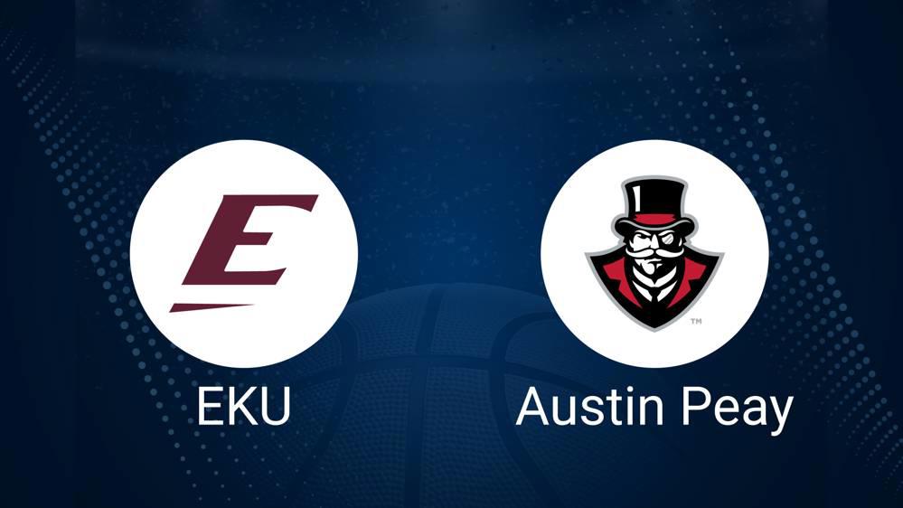 How to Watch Eastern Kentucky vs. Austin Peay on TV or Live Stream - January 16