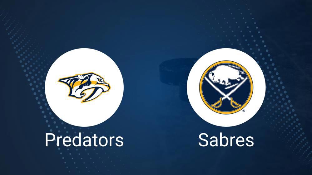 Predators vs. Sabres Injury Report Today - January 31