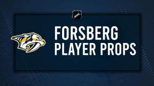 Filip Forsberg Player Prop Bets for the Predators vs. Panthers Game - February 25