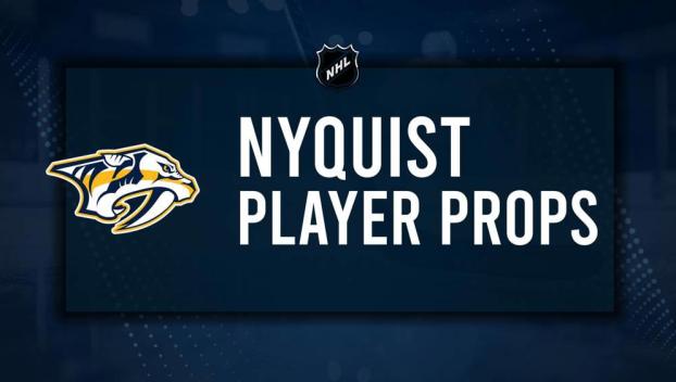 Gustav Nyquist Player Prop Bets for the Predators vs. Panthers Game - February 25