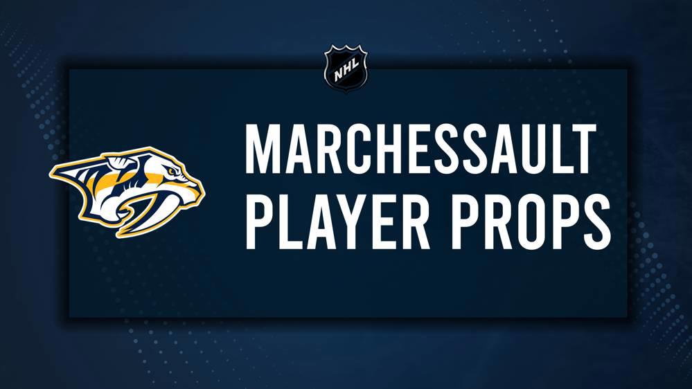Jonathan Marchessault Player Prop Bets for the Predators vs. Jets Game - February 27