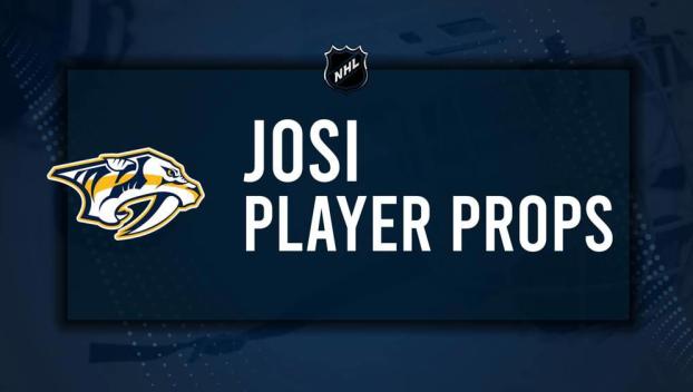Roman Josi Player Prop Bets for the Predators vs. Blackhawks Game - February 7