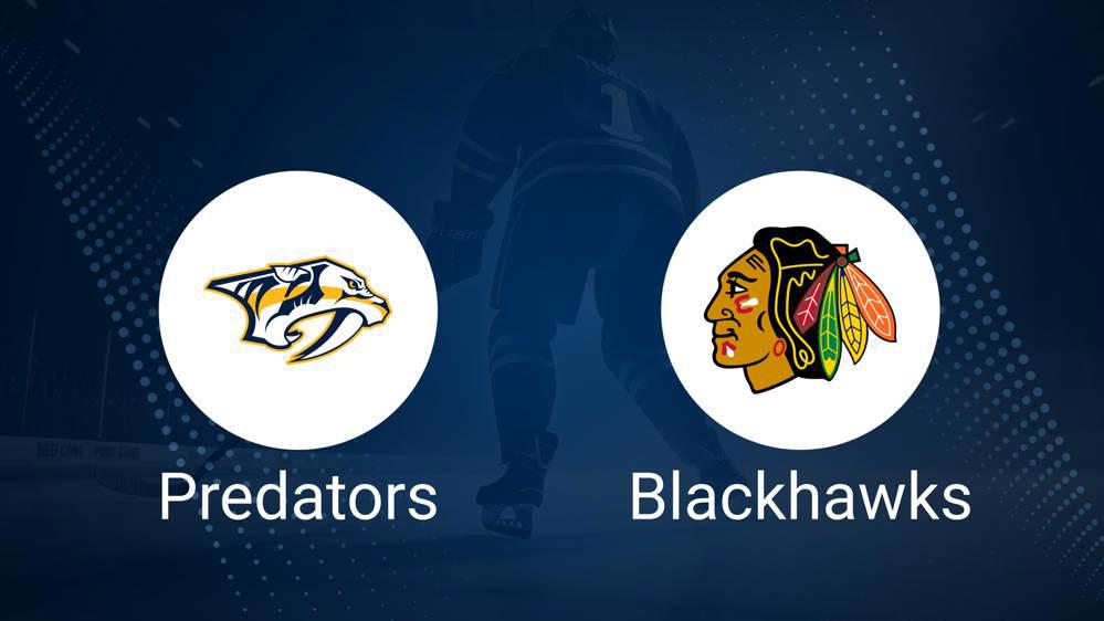 Where to Watch Nashville Predators vs. Chicago Blackhawks on TV or Streaming Live - February 7