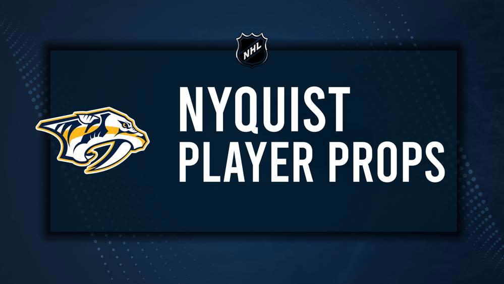 Gustav Nyquist Player Prop Bets for the Predators vs. Islanders Game - March 1