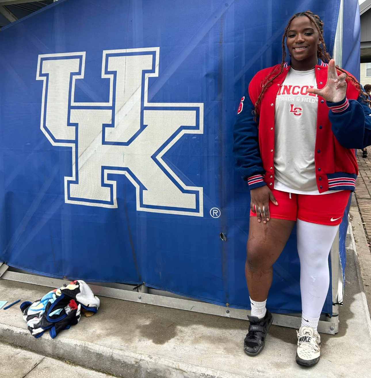 Lincoln County junior Germani Crosby secured her fourth consecutive KHSAA Class 2A state championship in the shot put, achieving a winning throw of 39 feet at the 2025 state meet. (Photo submitted)