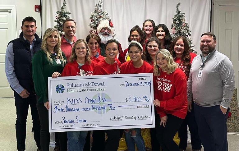 Ephraim McDowell Health Care Foundation Supports Sensory-Friendly Santa Event through Donor Generosity